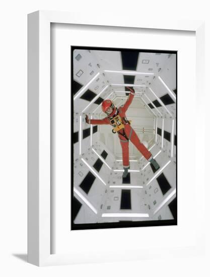 Actor Keir Dullea in Space Suit in Scene from Motion Picture "2001: A Space Odyssey"-Dmitri Kessel-Framed Photographic Print