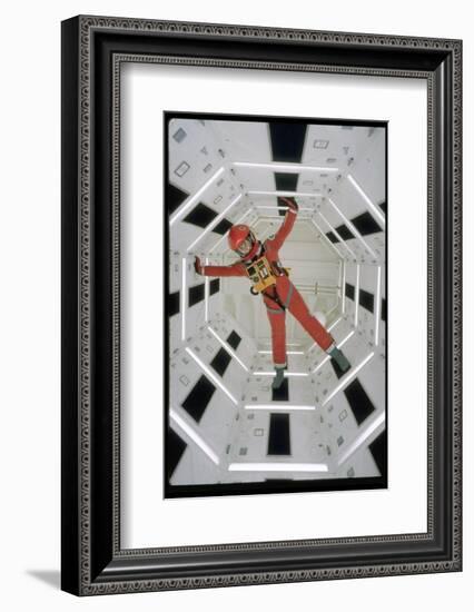 Actor Keir Dullea in Space Suit in Scene from Motion Picture "2001: A Space Odyssey"-Dmitri Kessel-Framed Photographic Print