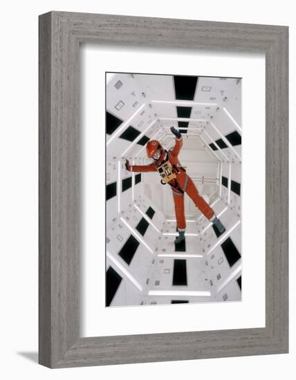 Actor Keir Dullea Wearing Space Suit in Scene from Motion Picture "2001: a Space Odyssey", 1968-Dmitri Kessel-Framed Photographic Print