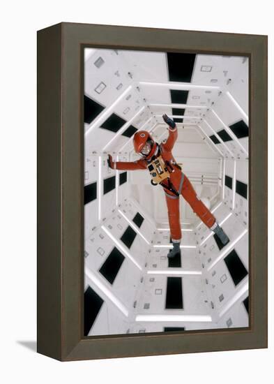 Actor Keir Dullea Wearing Space Suit in Scene from Motion Picture "2001: a Space Odyssey", 1968-Dmitri Kessel-Framed Premier Image Canvas