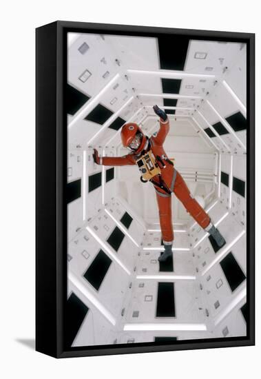 Actor Keir Dullea Wearing Space Suit in Scene from Motion Picture "2001: a Space Odyssey", 1968-Dmitri Kessel-Framed Premier Image Canvas