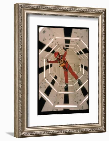 Actor Keir Dullea Wearing Space Suit in Scene from Motion Picture "2001: A Space Odyssey"-Dmitri Kessel-Framed Photographic Print