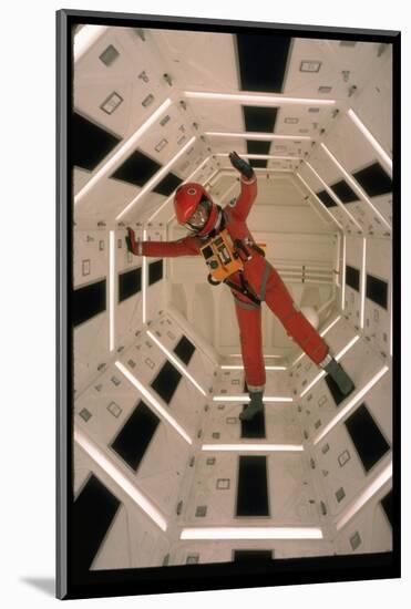 Actor Keir Dullea Wearing Space Suit in Scene from Motion Picture "2001: A Space Odyssey"-Dmitri Kessel-Mounted Photographic Print