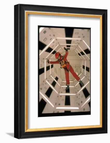 Actor Keir Dullea Wearing Space Suit in Scene from Motion Picture "2001: A Space Odyssey"-Dmitri Kessel-Framed Photographic Print