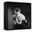 Actor Kirk Douglas in a Boxing Pose-Allan Grant-Framed Premier Image Canvas