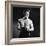 Actor Kirk Douglas in a Boxing Pose-Allan Grant-Framed Premium Photographic Print