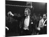 Actor Kirk Douglas, Smiling and Waving as He Enters RKO Pantages Theatre, For the Academy Awards-Ed Clark-Mounted Premium Photographic Print