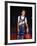 Actor Leonardo Dicaprio in Basketball Uniform-null-Framed Premium Photographic Print