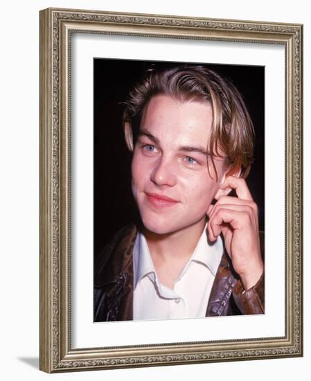 Actor Leonardo Dicaprio-Dave Allocca-Framed Premium Photographic Print