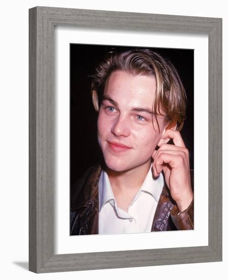 Actor Leonardo Dicaprio-Dave Allocca-Framed Premium Photographic Print