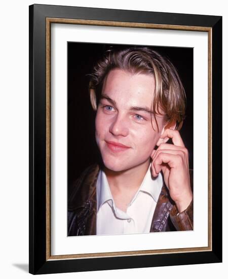 Actor Leonardo Dicaprio-Dave Allocca-Framed Premium Photographic Print