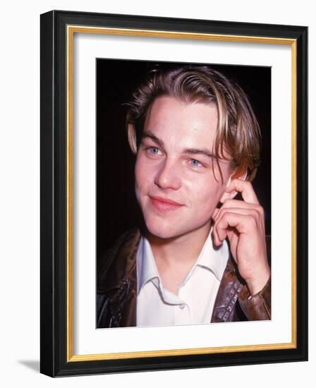 Actor Leonardo Dicaprio-Dave Allocca-Framed Premium Photographic Print