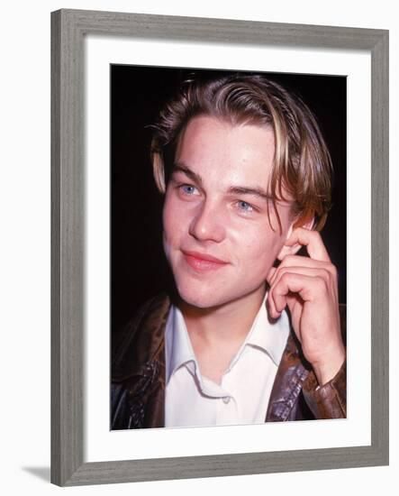 Actor Leonardo Dicaprio-Dave Allocca-Framed Premium Photographic Print