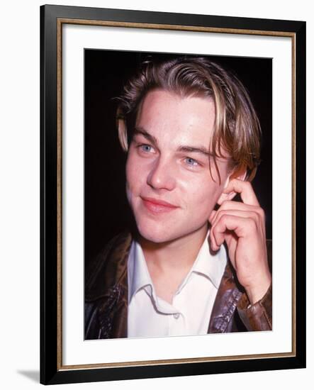 Actor Leonardo Dicaprio-Dave Allocca-Framed Premium Photographic Print