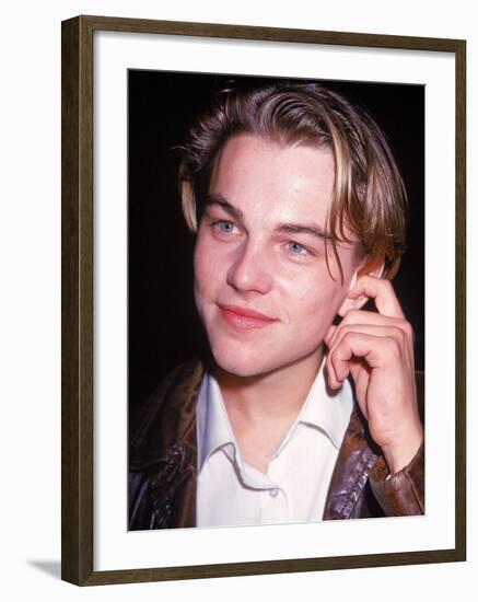 Actor Leonardo Dicaprio-Dave Allocca-Framed Premium Photographic Print