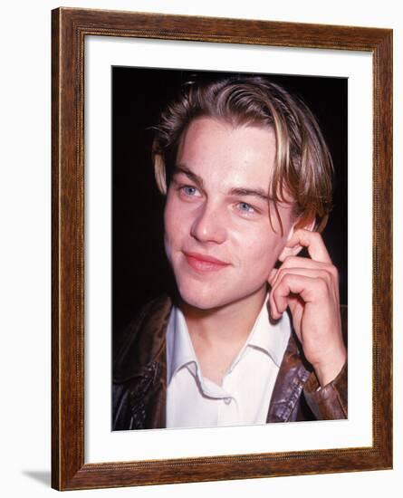 Actor Leonardo Dicaprio-Dave Allocca-Framed Premium Photographic Print