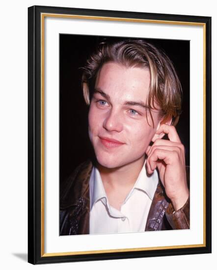 Actor Leonardo Dicaprio-Dave Allocca-Framed Premium Photographic Print