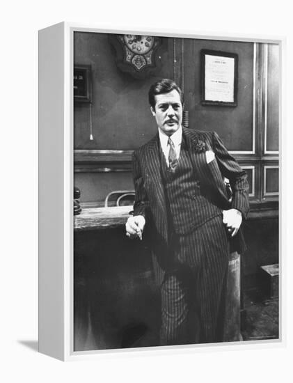 Actor Marcello Mastroianni Looking Smashingly Debonair in Scene From "Marriage Italian Style"-Alfred Eisenstaedt-Framed Premier Image Canvas