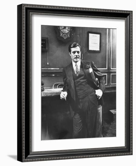 Actor Marcello Mastroianni Looking Smashingly Debonair in Scene From "Marriage Italian Style"-Alfred Eisenstaedt-Framed Premium Photographic Print