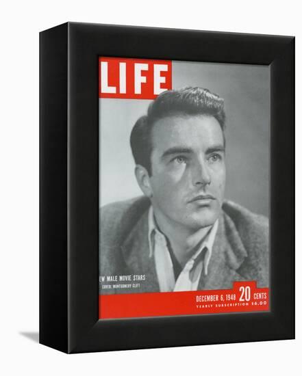 Actor Montgomery Clift, December 6, 1948-Bob Landry-Framed Premier Image Canvas