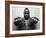 Actor Mr. T before Appearance on David Letterman Show Promoting 'Rocky Iii', NY, June 30, 1982-0 0-Framed Photographic Print