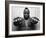 Actor Mr. T before Appearance on David Letterman Show Promoting 'Rocky Iii', NY, June 30, 1982-0 0-Framed Photographic Print