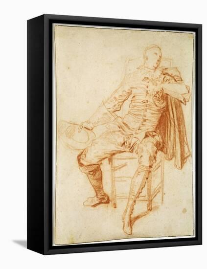 'Actor of the Comédie Italienne (Crispin)', early 20th century-Jean-Antoine Watteau-Framed Premier Image Canvas