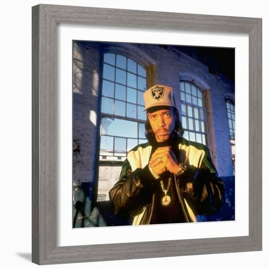 Actor Rapper Ice T-Ted Thai-Framed Premium Photographic Print