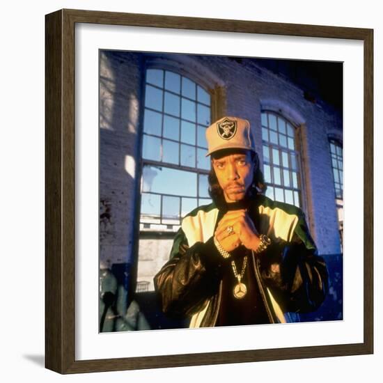 Actor Rapper Ice T-Ted Thai-Framed Premium Photographic Print