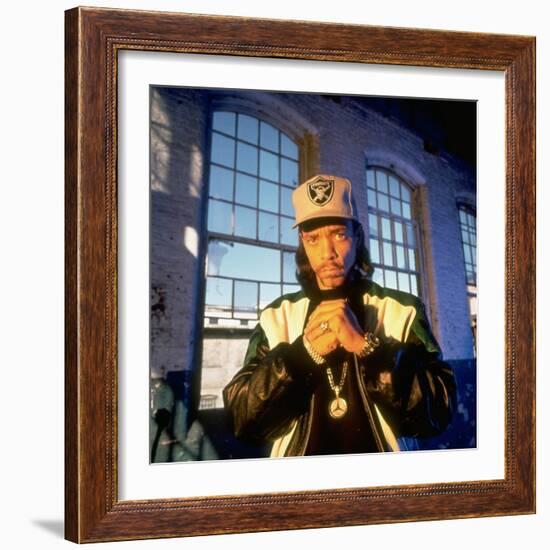 Actor Rapper Ice T-Ted Thai-Framed Premium Photographic Print