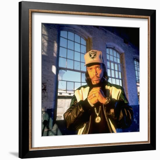 Actor Rapper Ice T-Ted Thai-Framed Premium Photographic Print