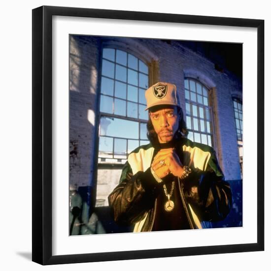 Actor Rapper Ice T-Ted Thai-Framed Premium Photographic Print