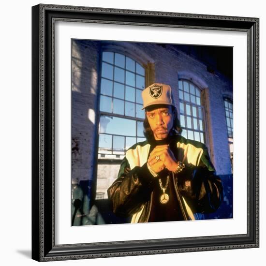 Actor Rapper Ice T-Ted Thai-Framed Premium Photographic Print