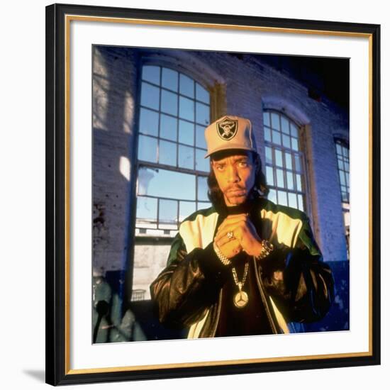 Actor Rapper Ice T-Ted Thai-Framed Premium Photographic Print