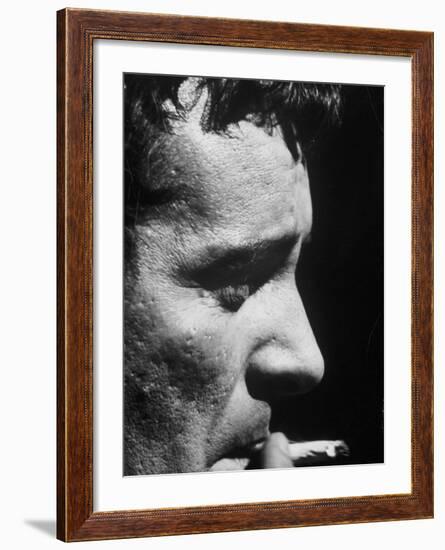 Actor Richard Burton-Paul Schutzer-Framed Premium Photographic Print