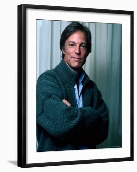 Actor Richard Chamberlain-David Mcgough-Framed Premium Photographic Print