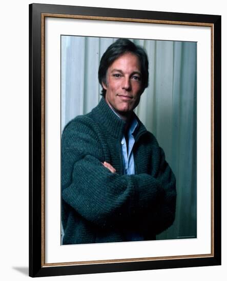 Actor Richard Chamberlain-David Mcgough-Framed Premium Photographic Print