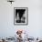 Actor Robert Redford and Family Lounging in Living Room of His House-John Dominis-Framed Premium Photographic Print displayed on a wall