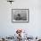 Actor Robert Redford Exercising One of His Eight Saddle Horses on His Remote Mountain Ranch-John Dominis-Framed Premium Photographic Print displayed on a wall