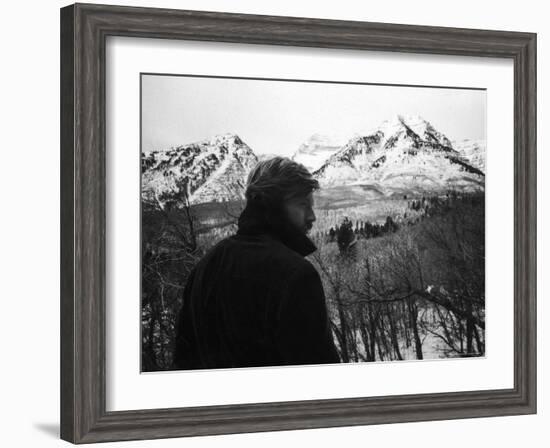 Actor Robert Redford-John Dominis-Framed Premium Photographic Print