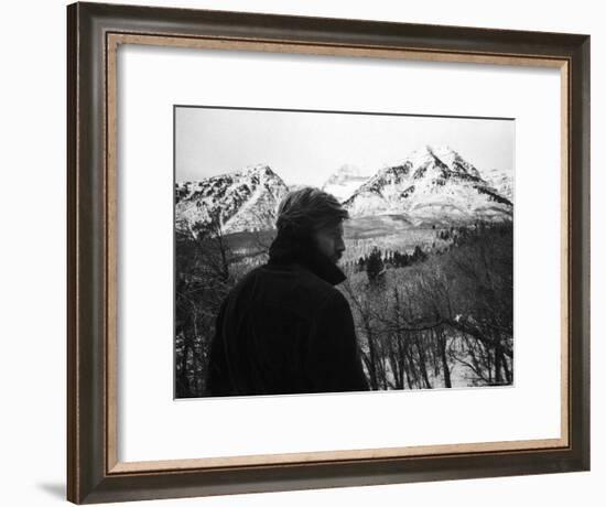 Actor Robert Redford-John Dominis-Framed Premium Photographic Print