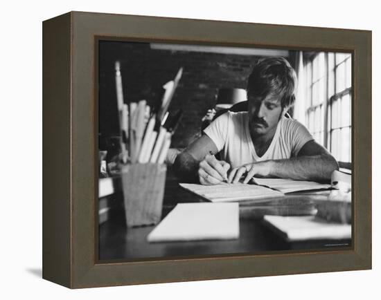 Actor Robert Redford-John Dominis-Framed Premier Image Canvas