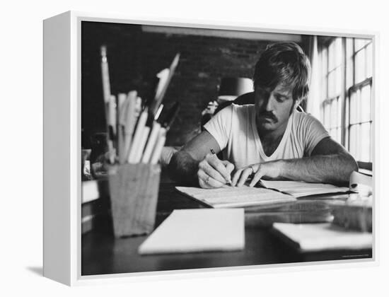 Actor Robert Redford-John Dominis-Framed Premier Image Canvas