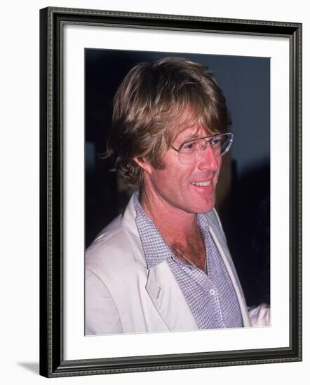 Actor Robert Redford-David Mcgough-Framed Premium Photographic Print