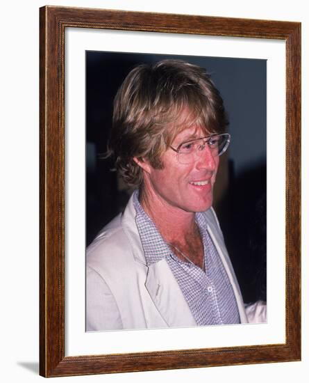 Actor Robert Redford-David Mcgough-Framed Premium Photographic Print