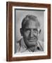 Actor Spencer Tracy During Time of Filming "Bad Day at Black Rock"-J. R. Eyerman-Framed Premium Photographic Print