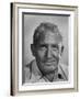 Actor Spencer Tracy During Time of Filming "Bad Day at Black Rock"-J. R. Eyerman-Framed Premium Photographic Print