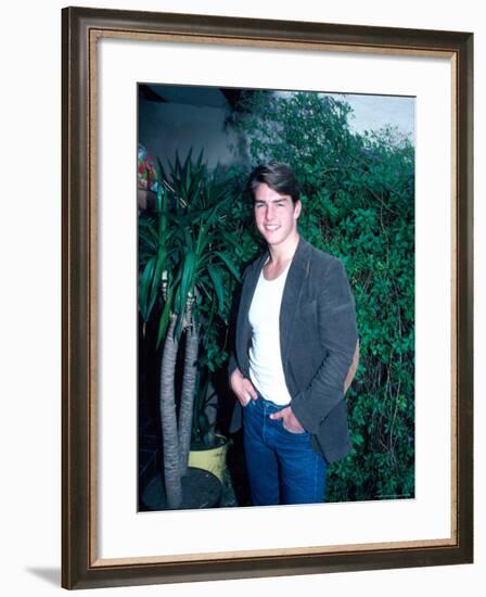 Actor Tom Cruise-David Mcgough-Framed Premium Photographic Print