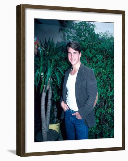 Actor Tom Cruise-David Mcgough-Framed Premium Photographic Print