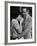 Actors Anne Bancroft and Henry Fonda in Scene From Broadway Play "Two for the Seesaw"-Alfred Eisenstaedt-Framed Premium Photographic Print